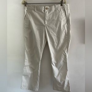 Gap Crop Kick Snow Cap Khakis Size 10R